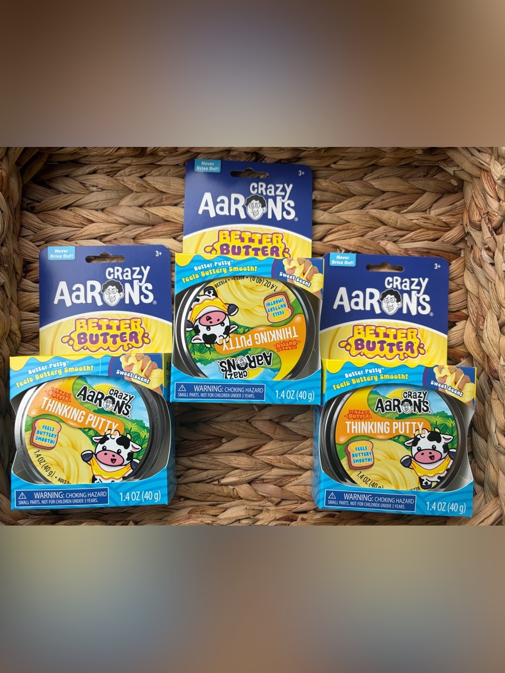 Better Butter Thinking Putty - Yellow